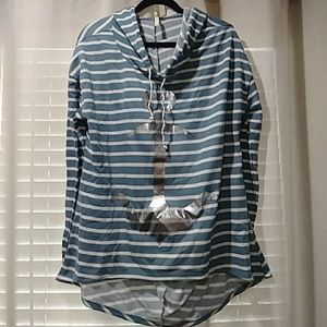Gently used asymmetrical Anchor hoddie